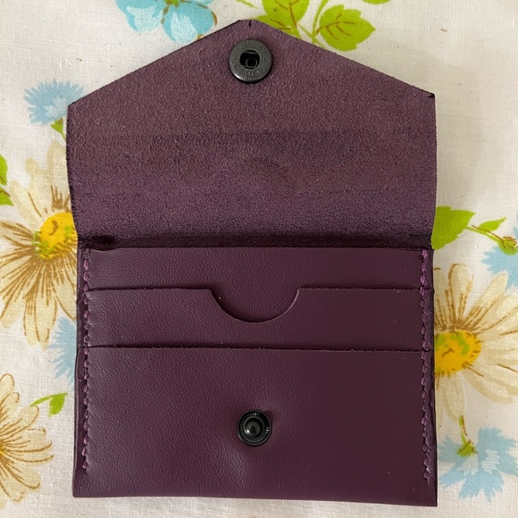 Handmade Genuine Leather Wallet - Picture 3 of 5